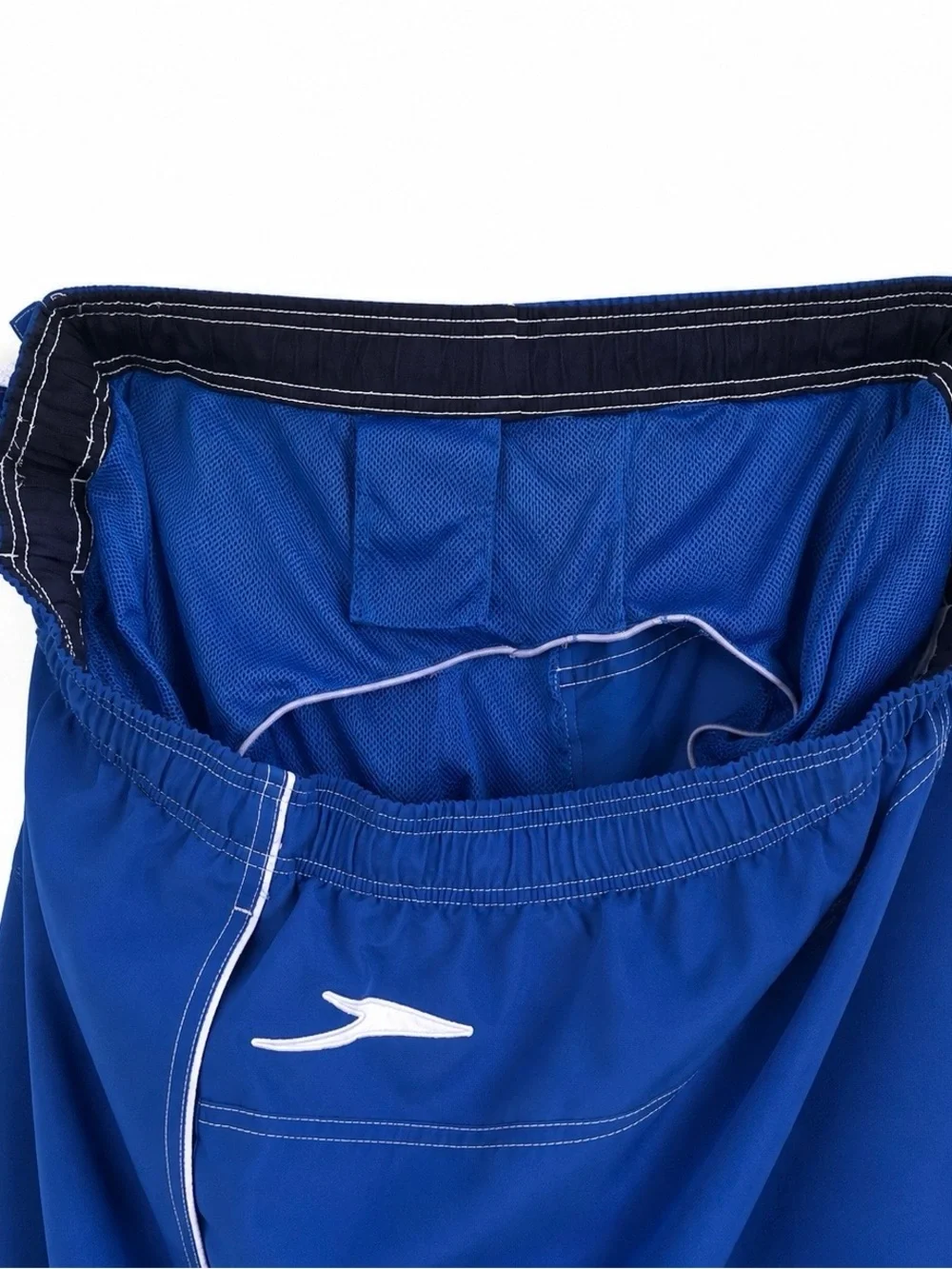 Speedo Blue Swim Trunks Board Shorts Men’s Mesh Lined Beach
